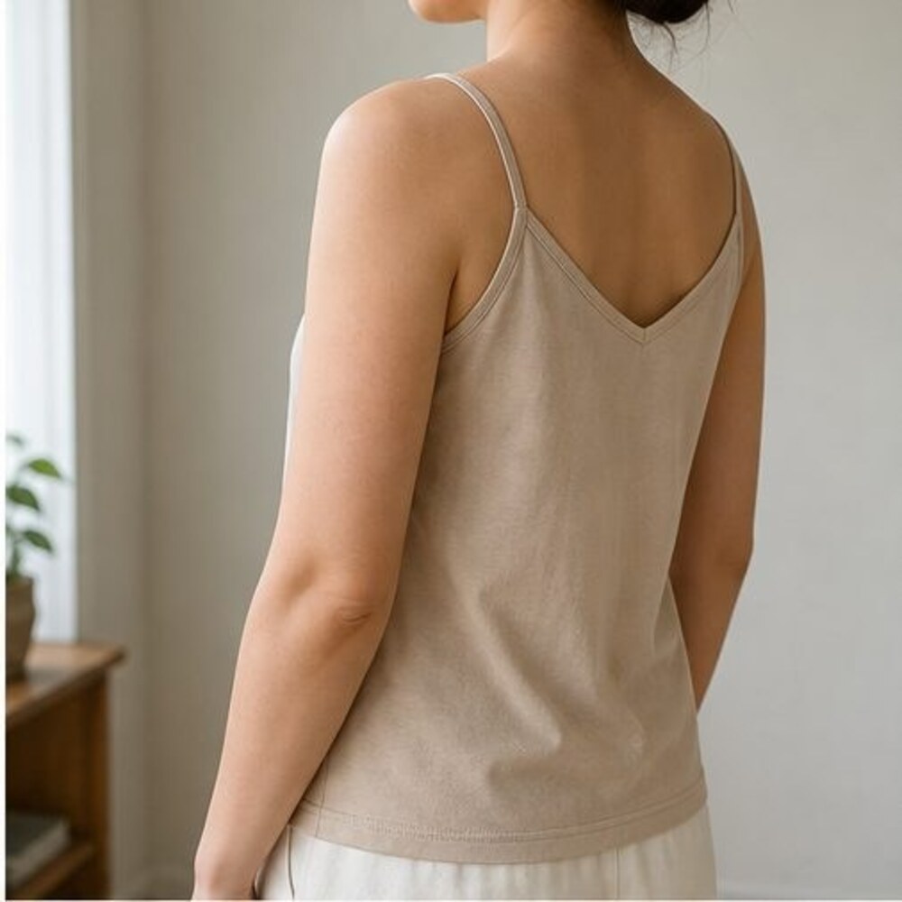 Sand Button Blouse - Picture 3 of 6